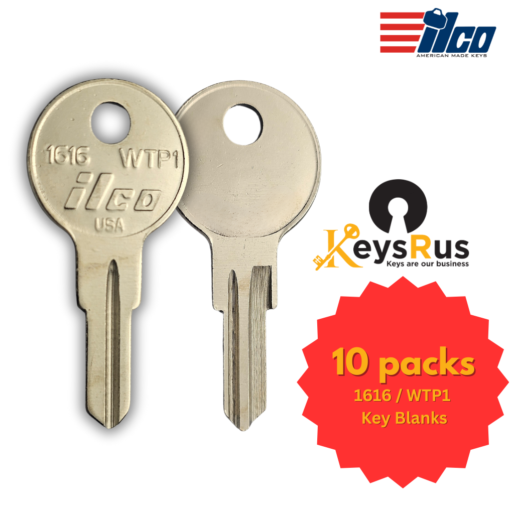 1616 / WTP1 Key Blank – Storm Door Keyway – 10-Pack – ILCO