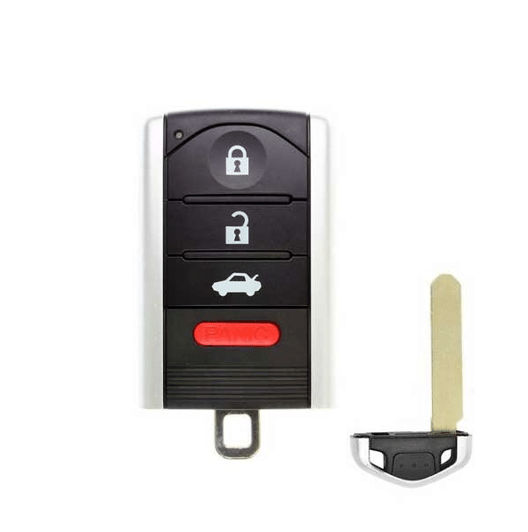 2009-2014 Acura TL / 4-Button Smart Key / PN: 72147-TK4-A71 / M3N5WY8145 (AFTERMARKET)