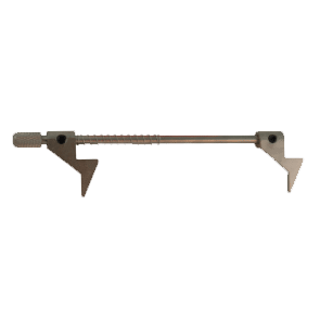 Flip-over shoulder gauge for Wenxing key cutting machines