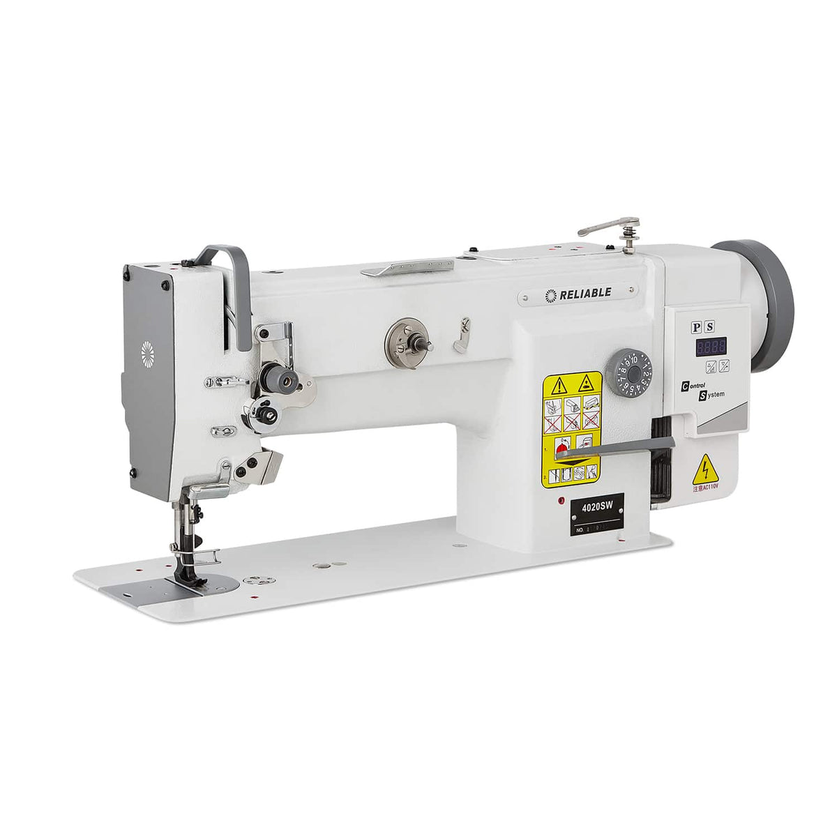 4020SW Direct Drive Lockstitch Walking Foot Sewing Machine with Vertical Hook
