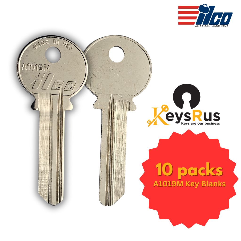 A1019M Key Blank – 10-Pack