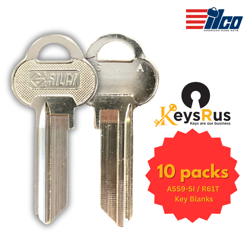 ASS9-SI / R61T Key Blank – 10-Pack – ILCO