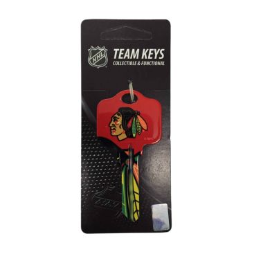 Chicago Blackhawks WR5 decorative key blanks, 5 pack