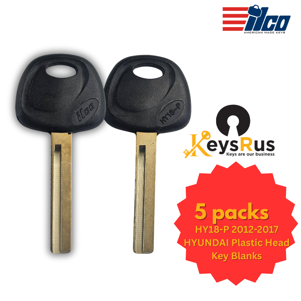 HY18-P 2012-2017 HYUNDAI Plastic Head key blank ILCO