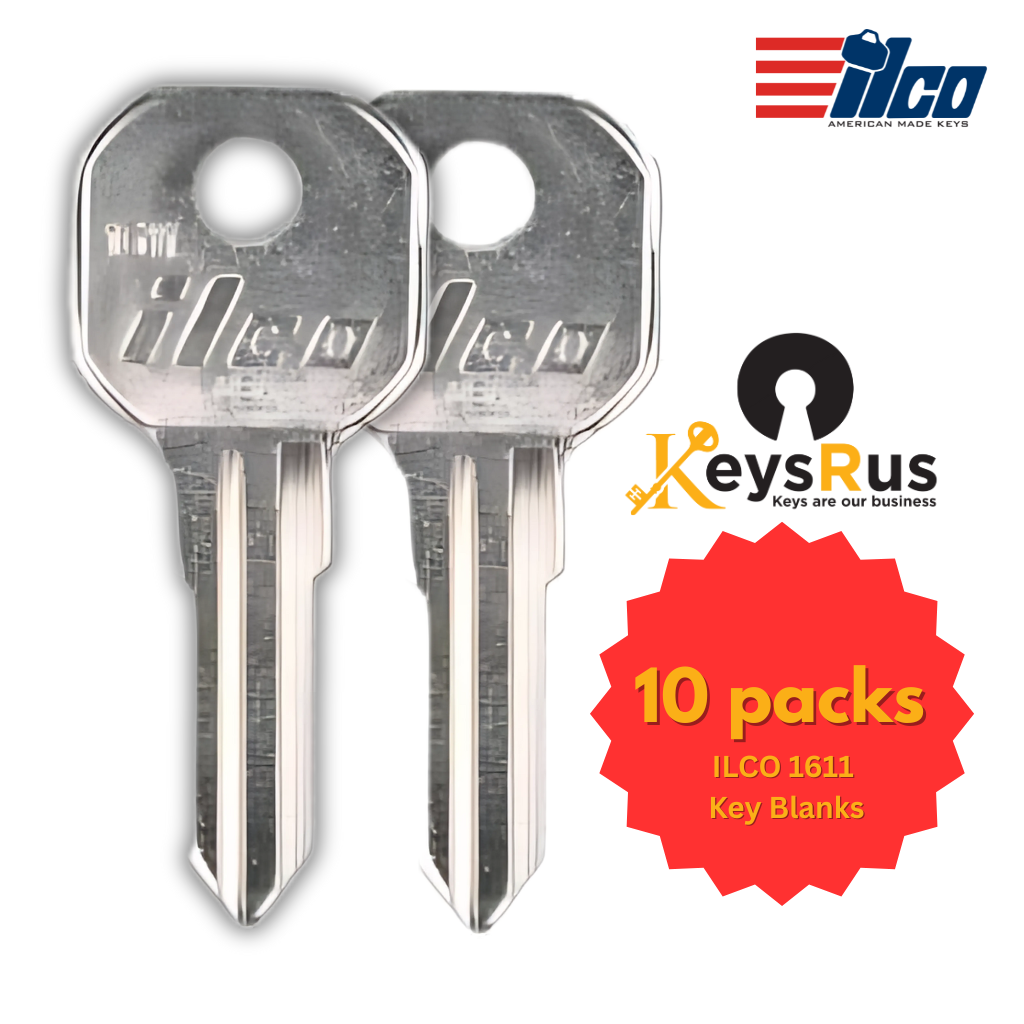 1611 Key Blank – 10-Pack – ILCO