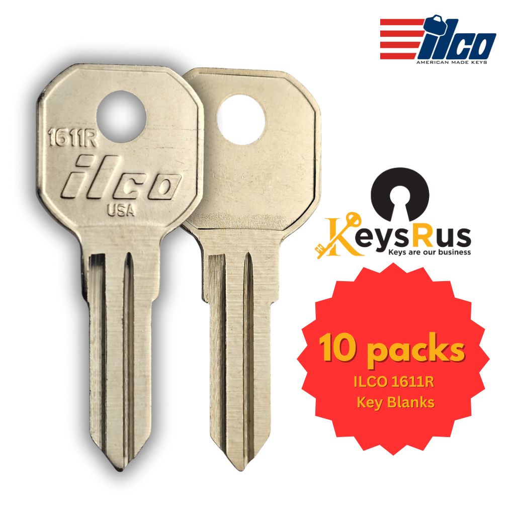 1611R Key Blank – 10-Pack – ILCO