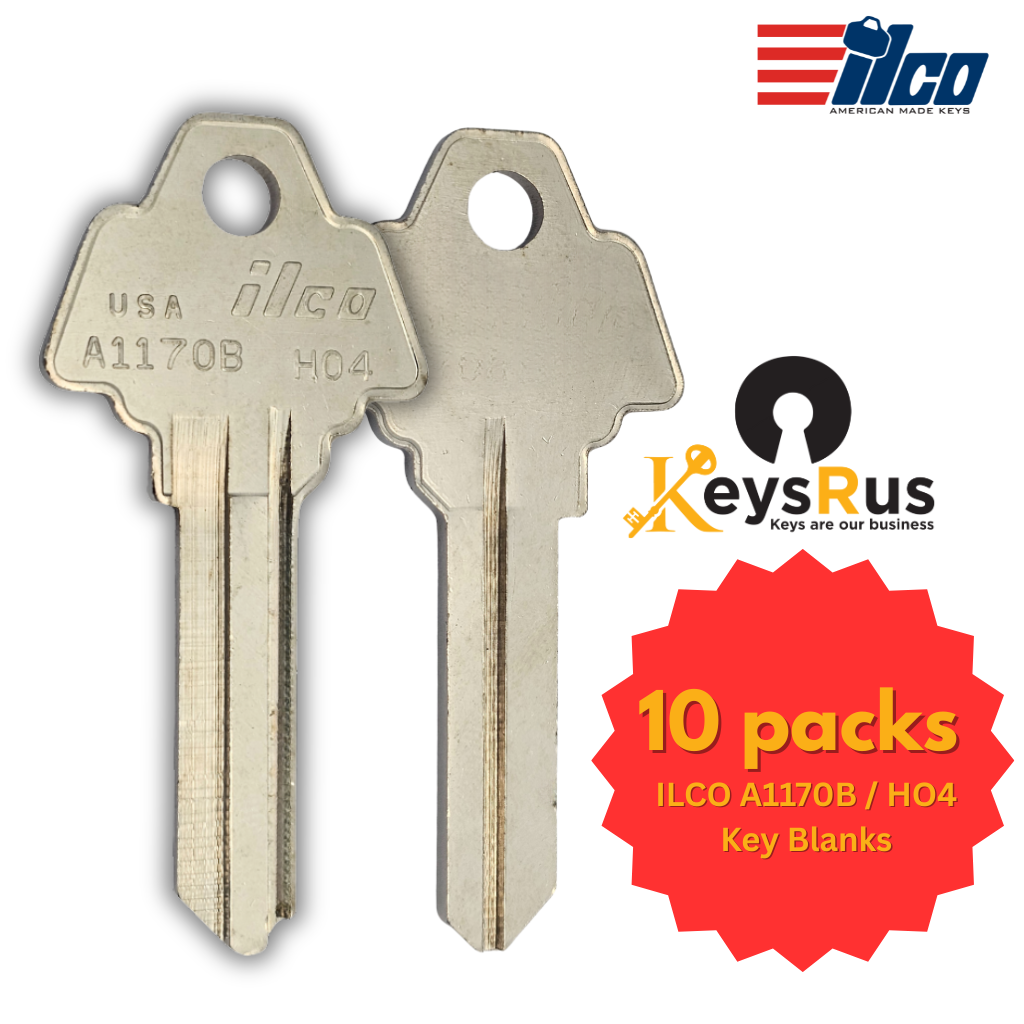 A1170B / HO4 Key Blank – 10-Pack – ILCO