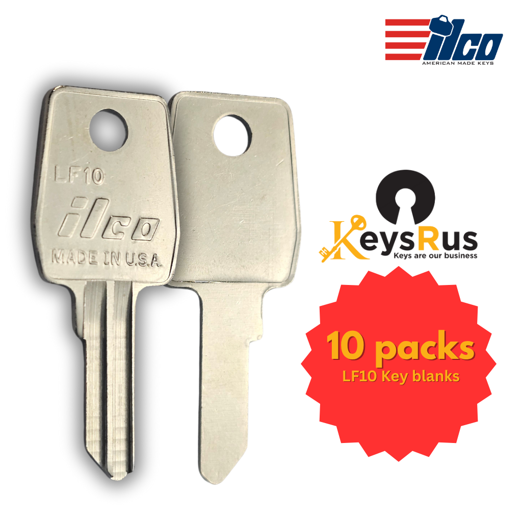 LF10 Key Blank – 10-Pack – ILCO