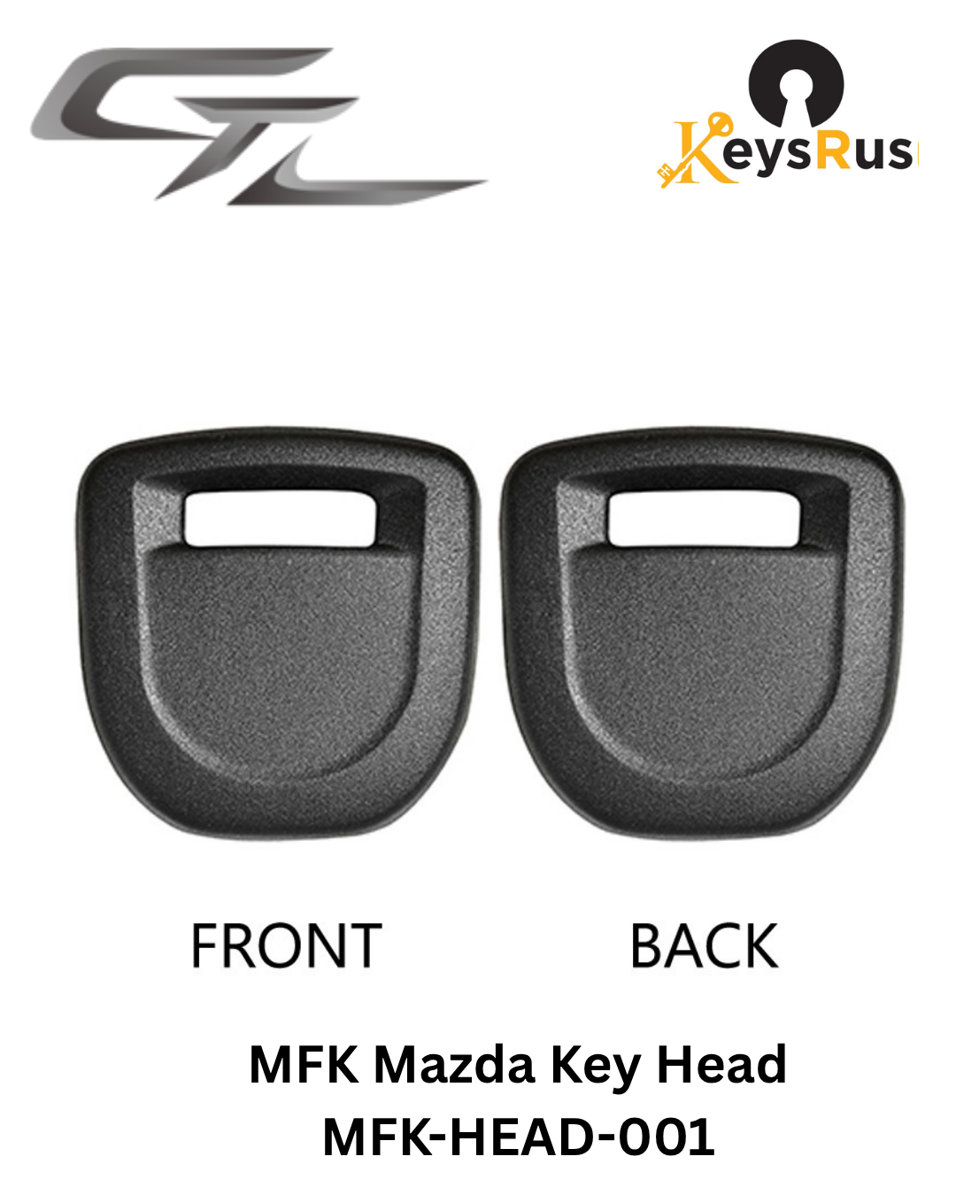 MFK-HEAD-001: For MAZ24R profile MFK blades — Mazda 2, 3, 6, CX-3, CX-5 Pack of 5
