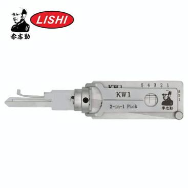 LISHI KW1 5-Pin Kwikset Keyway Tool | 2-in-1 Pick & Decoder