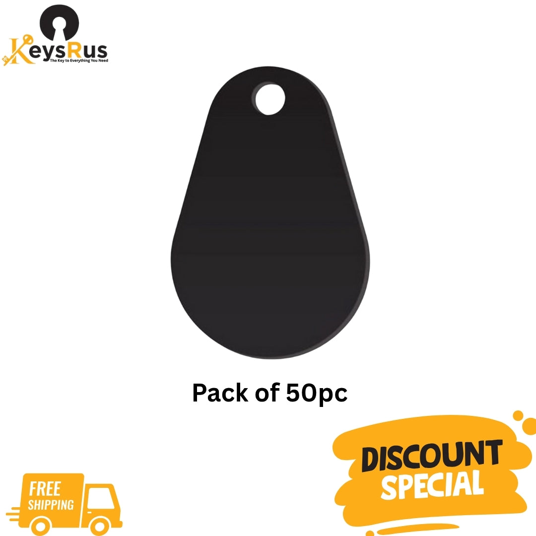 Black 13.56 MHz RFID key fob