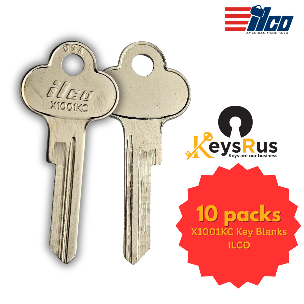 X1001KC Key Blank – 10-Pack – ILCO