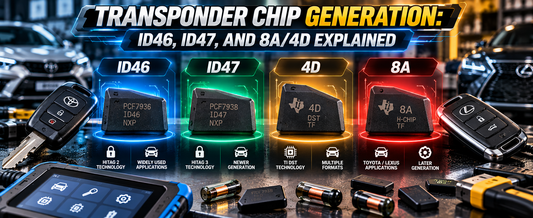 Transponder Chip Generation: ID46, ID47, and 8A/4D Explained