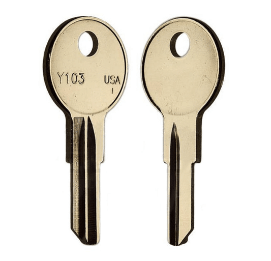 01122B / Y103 Key Blank – 10/Pack for Anderson Window, Cessna, Eagle, and More