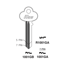 ILCO 1001GA Key Blank