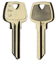 ILCO 1007LA / S22.5 Key Blanks – 10 Pack | 5-Pin LA Section Key for Sargent Locks | Nickel Silver