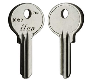1041B Key Blanks for Padlocks - 10/Pack - ILCO Key Blanks