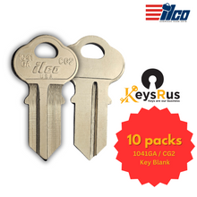 1041GA / CG2 Key Blank for Boat, Chicago, Evinrude, Harris, Johnson Outboard – 10/Pack