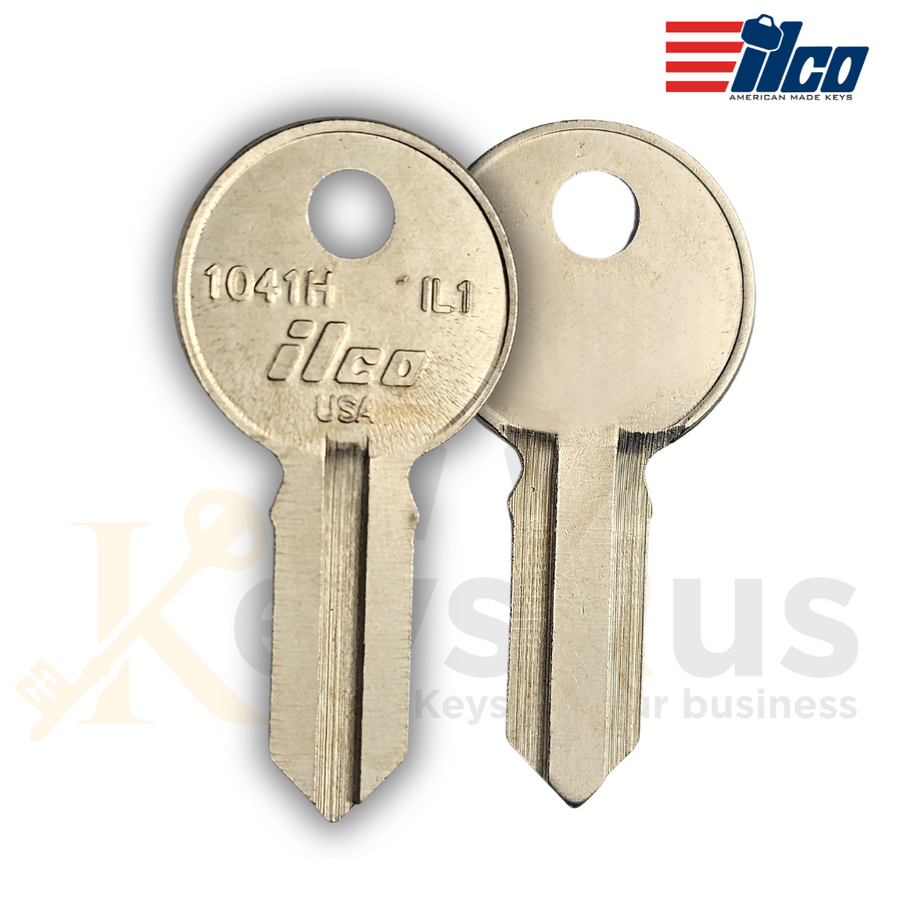 1041H / IL1 Key Blanks for Residential & Commercial Locks, 10-Pack (ILCO)