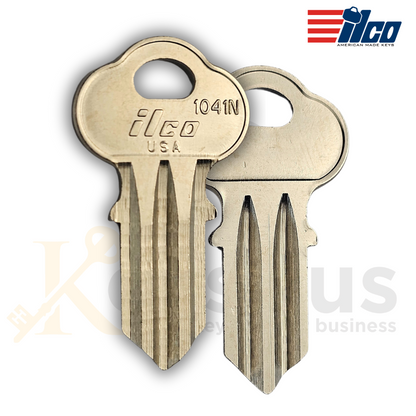 1041N / CG6 Key Blanks – 10 Pack | ILCO | Compatible with Chicago, Motorola, Square D, Jukeboxes & More