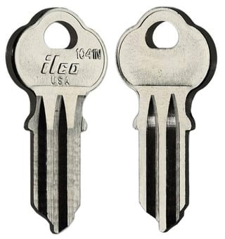 1041N / CG6 Key blanks for Residential & Commercial Keys 10/pack ILCO