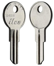 1041TR / CG29 Key Blank – 10/Pack ILCO | Premium Furniture Lock Key Blanks