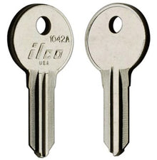 1042A Key Blanks for Residential &amp; Commercial Keys – 10-Pack (ILCO)