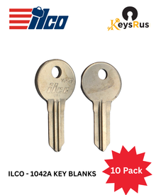 1042A Key Blanks for Residential &amp; Commercial Keys – 10-Pack (ILCO)