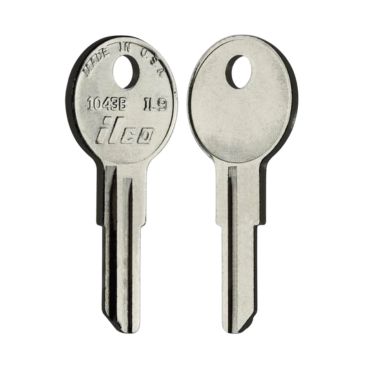 1043B / IL9 Key Blanks for Residential & Commercial Keys - 10/Pack - ILCO Quality Replacement Keys