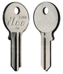 1046A Key Blanks for Padlocks – 10-Pack (ILCO) | High-Quality Locksmith Key Blanks