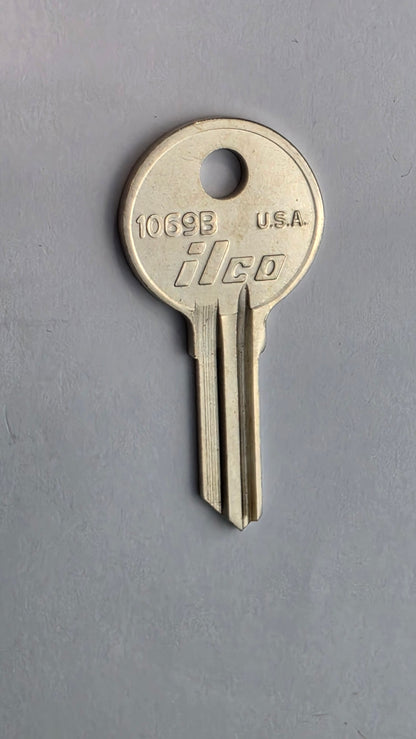 1069B Key Blanks for Residential & Commercial Keys - 10/Pack - High-Quality ILCO Blanks