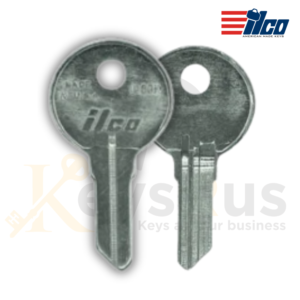1069F Key Blank for Mailbox - 10/Pack - Durable ILCO Key Blanks