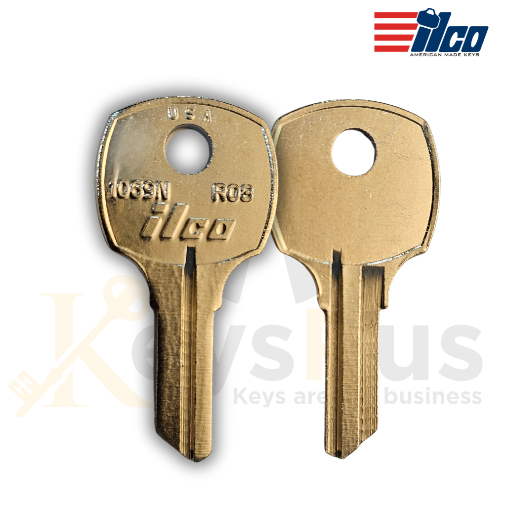 1069N / RO3 Furniture and Cabinet Key Blank – 10/Pack – Keysrus
