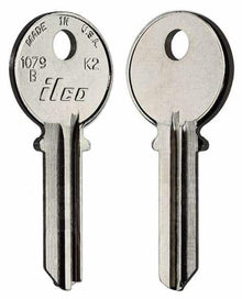 1079B / K2 Key Blanks – 10/Pack ILCO | Durable Key Blanks for Locksmiths