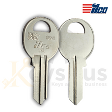 1092-600A MASTER / M24 Key Blanks – 10-Pack (ILCO) | High-Quality Padlock Keys