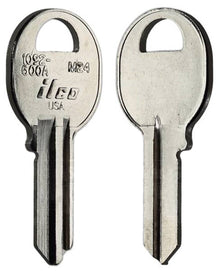 1092-600A MASTER / M24 Key Blanks – 10-Pack (ILCO) | High-Quality Padlock Keys