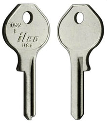 ILCO 1092E / M9 Key Blanks – 10 Pack | Precision Brass Blanks for Master Padlocks | Made in USA
