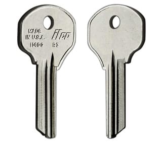 1140G / R3 Key Blanks for Residential &amp; Commercial Keys – 10 Pack | High-Quality Brass Key Blanks