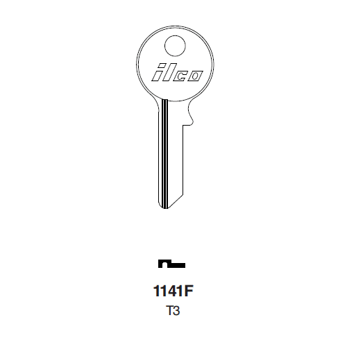 1141F / T3 Key Blanks – 10-Pack – High-Quality Replacement Keys for Secure Lock Systems