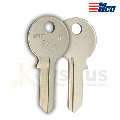 1141F / T3 Key Blanks – 10-Pack – High-Quality Replacement Keys for Secure Lock Systems