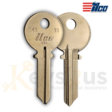 1141 / T1 Key Blanks for Residential & Commercial Locks – 10-Pack (ILCO)