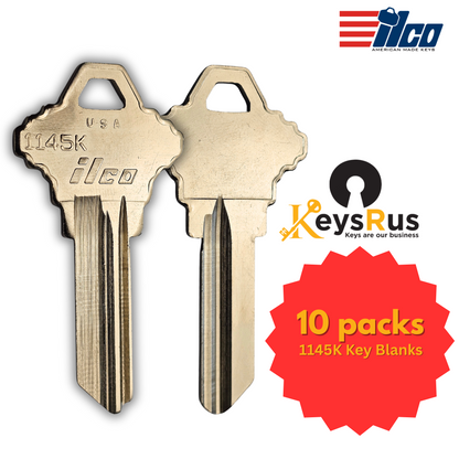 1145K Key Blank – 10/Pack