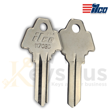 1170BD Key Blanks – 10-Pack | Residential &amp; Commercial Use | High-Security Profile (ILCO)