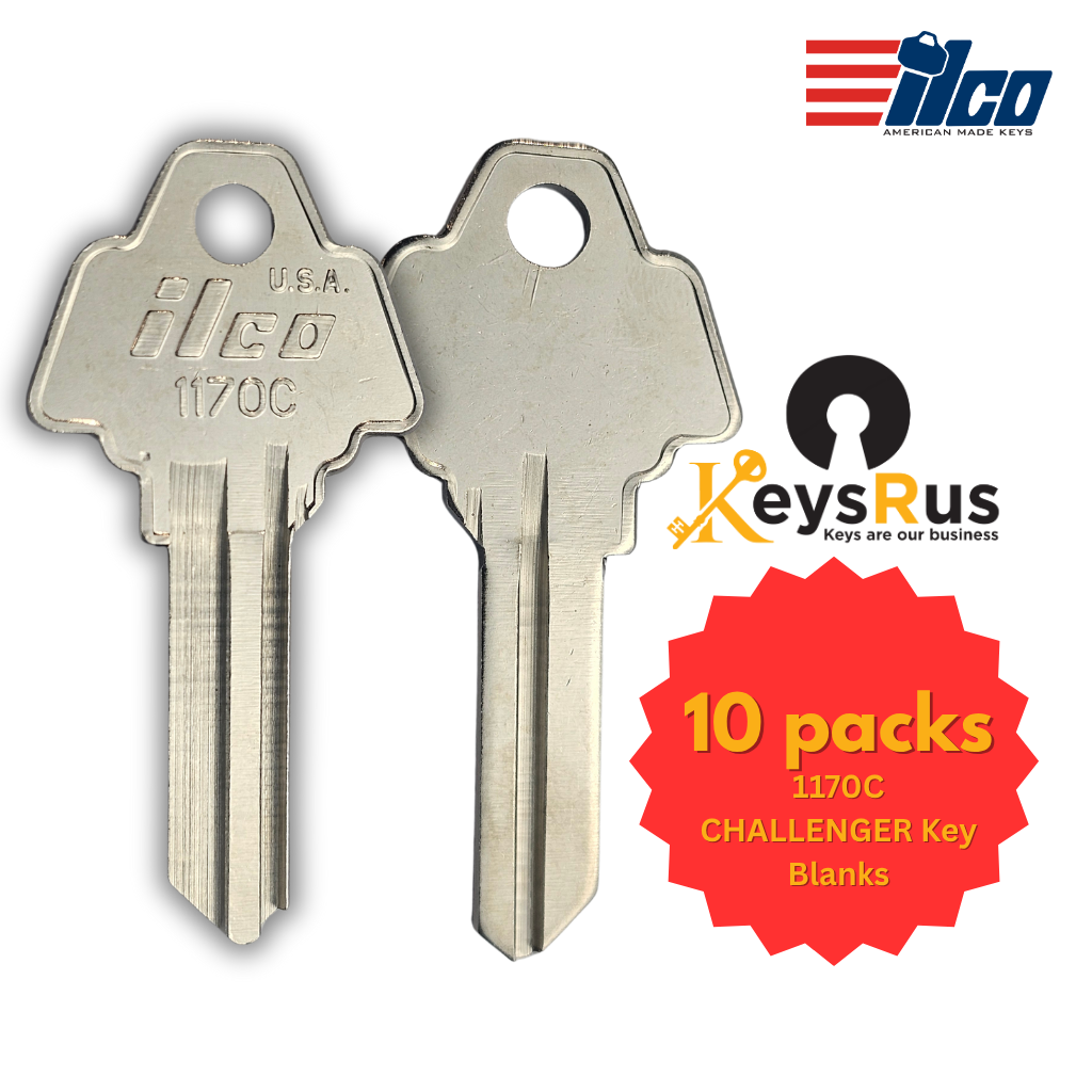 1170C CHALLENGER 10/Pack Residential & Commercial Use | High-Security Key