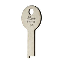 1270D Key Blanks for sAFEs - 10/Pack - Genuine ILCO | Nickel-Plated Steel | Made in USA