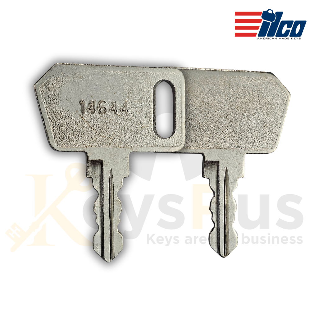 14644 Key Blanks – 10/Pack | Fits Terex Articulated Trucks & Multiquip Equipment
