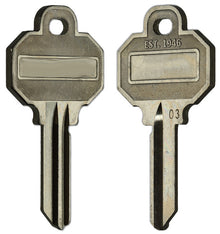 1510 Baldwin / SC1 Big Head Key Blanks – 50 Pack – Large Head LockGenics Blanks for Residential & Commercial Locks