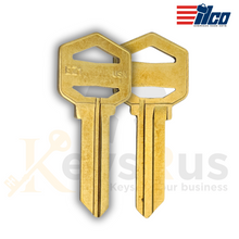 1522 EZ1-BR Key Blanks – 50-Pack – Premium Replacement Keys for Secure Lock Systems