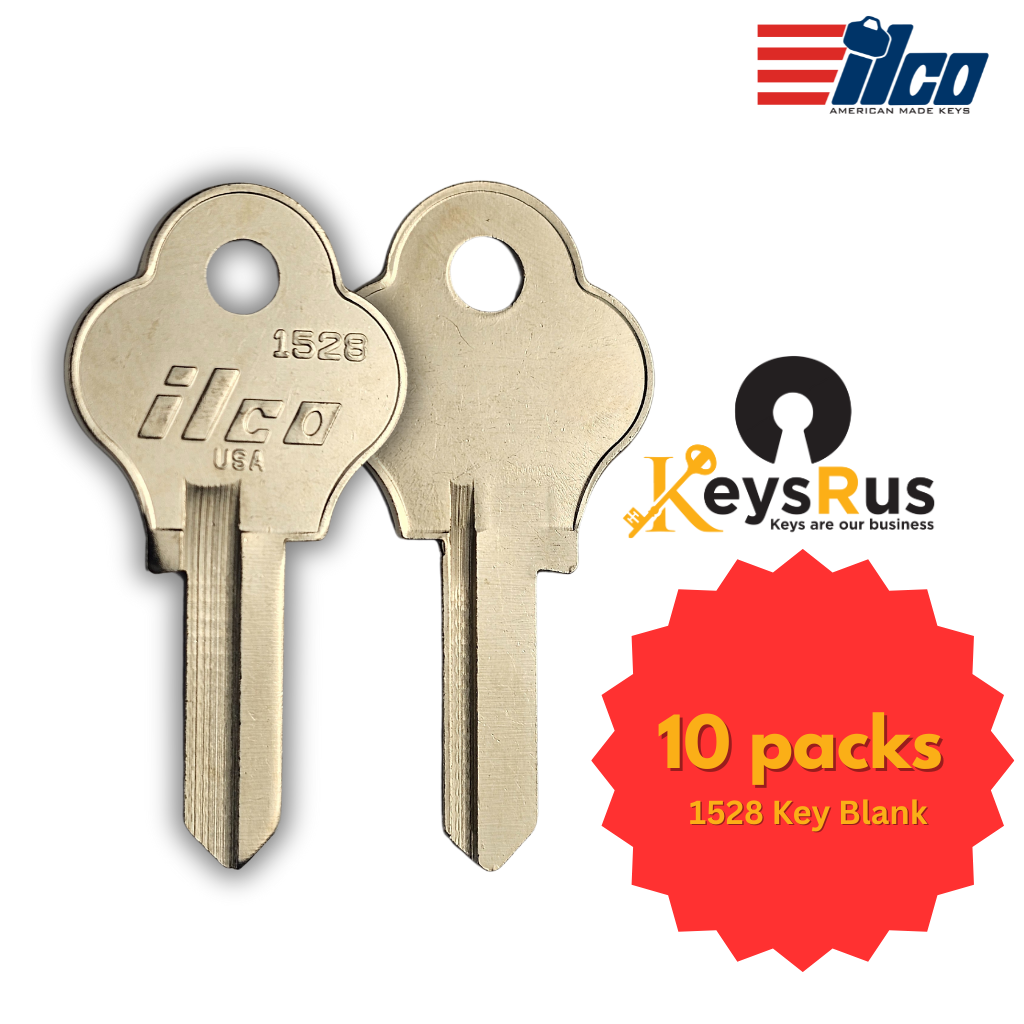 1528 Key Blank | 10 Pack – ILCO Pado/EMCO Storm Door & Utility Lock Key