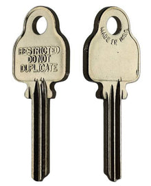 MEDECO 1543 Key Blank | High-Security Single Key for Medeco Lock Systems